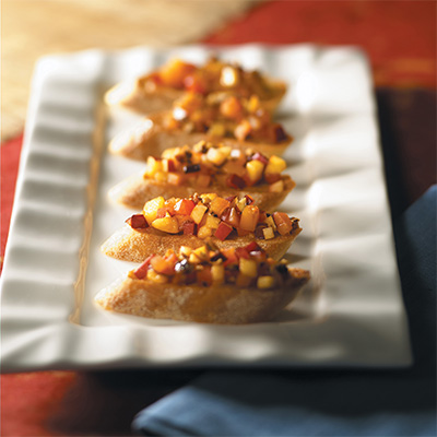 Sweet Fruit Bruschetta