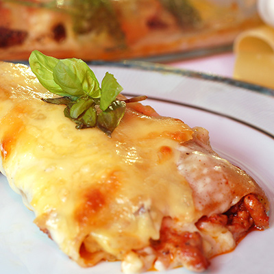 Cannelloni aux épinards