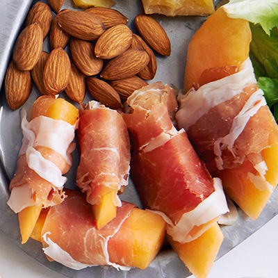 Cantaloup et Prosciutto