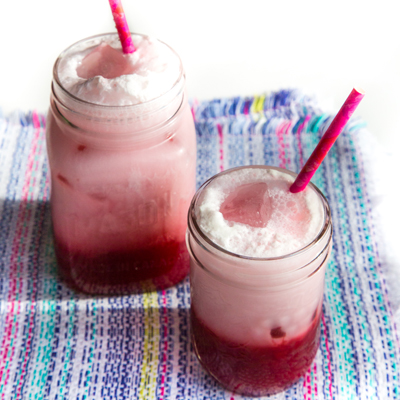 Cream Soda with Berries