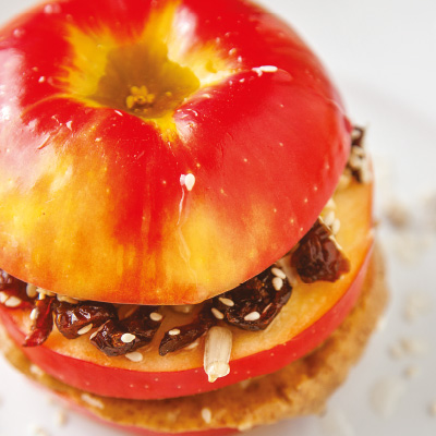 Hamburger aux fruits