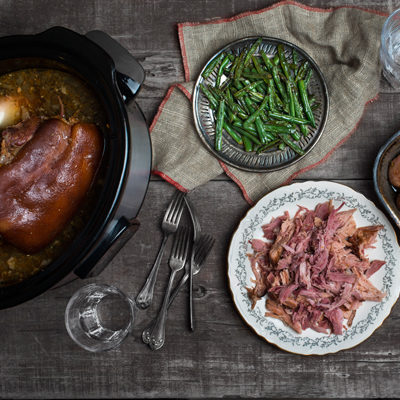 Jambon à l’orange et au gingembre