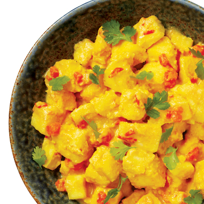 Manioc à la noix de coco