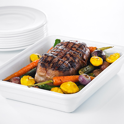 French Style Roast with Baby Squash