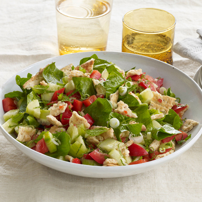 Salade croustillante à la méditerranéenne (fattoush)