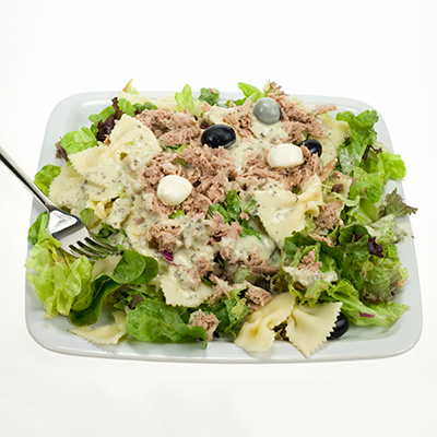Nutty, Fruity Tuna Pasta Salad