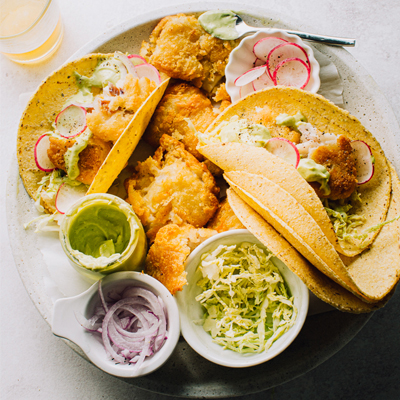 Tacos de poisson style Baja de High Liner