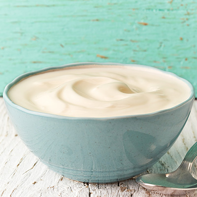Trempette de yogourt au gingembre