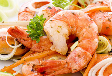 Nos poissons et fruits de mer