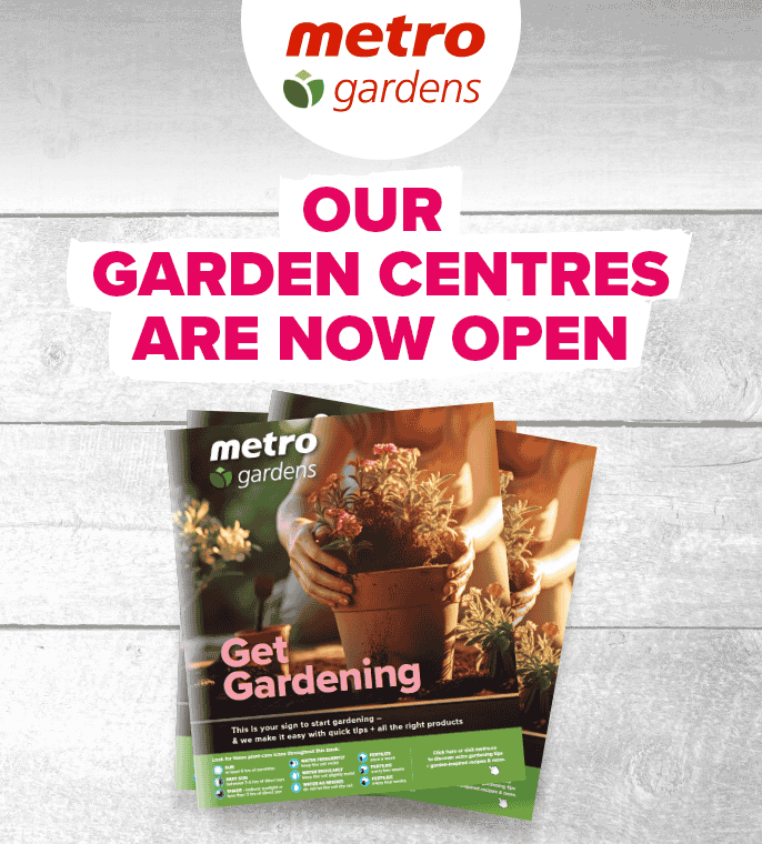 Our garden centers are now open
