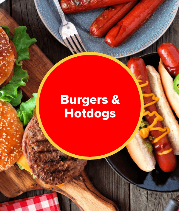 Burgers & Hotdogs