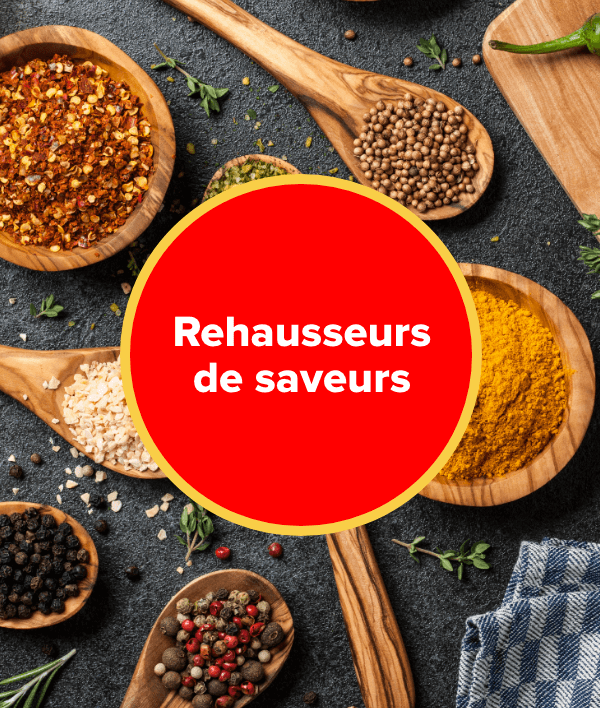 Rehausseurs de saveurs